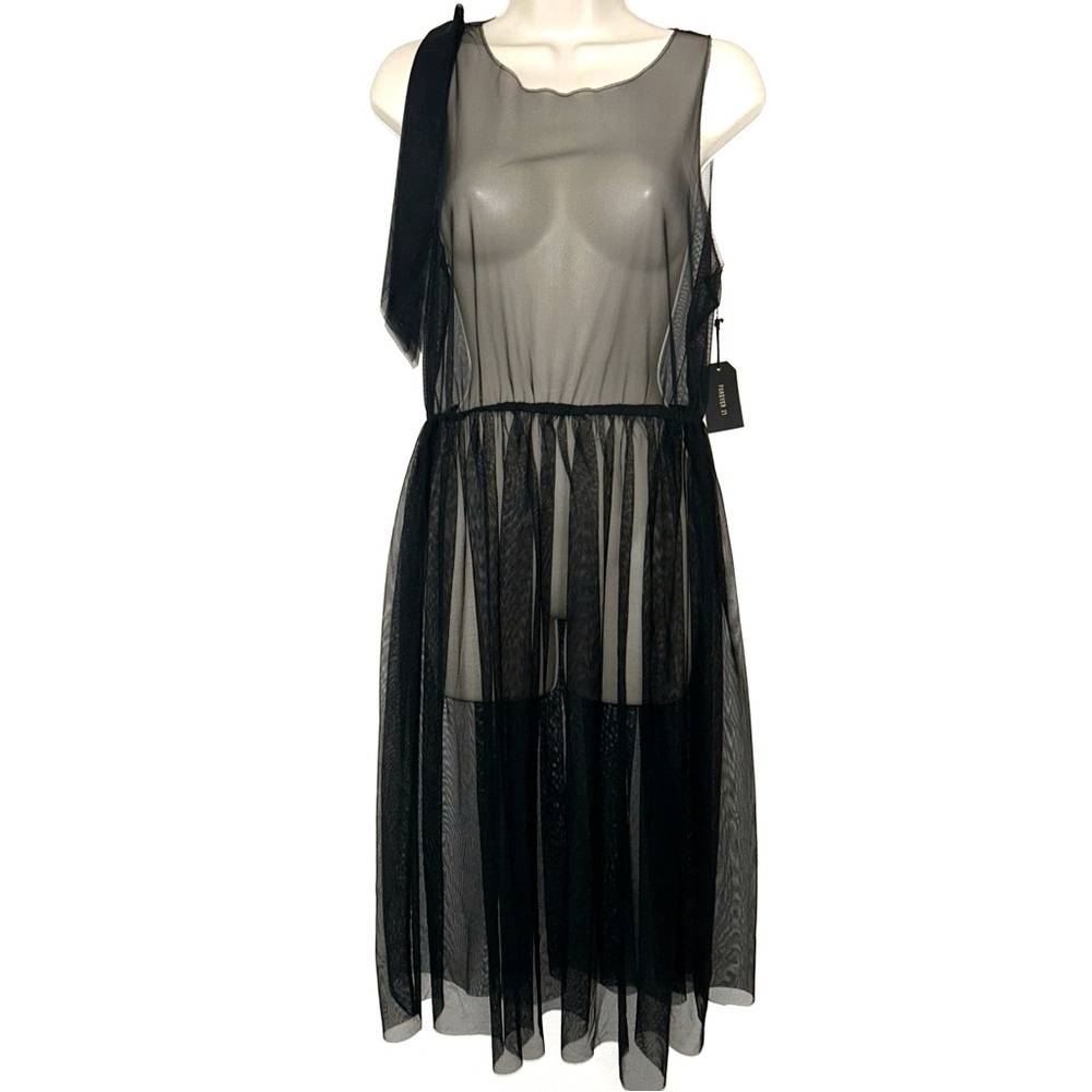 5 for $25 🌙 Elegant Black Sheer Dress